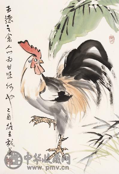 陈雄立 2005年作 大吉图 镜心 设色纸本