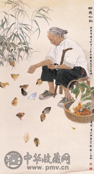 肖伟 乡恋如歌 镜心