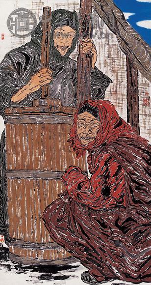 刘佳 炼酥油 镜心