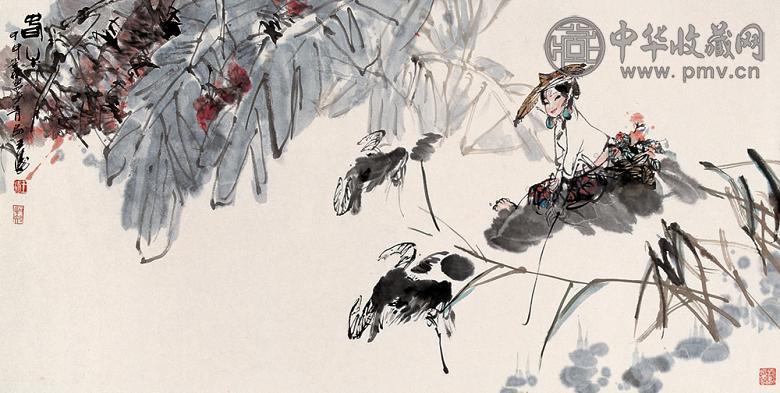 王涛 春牛图 镜心