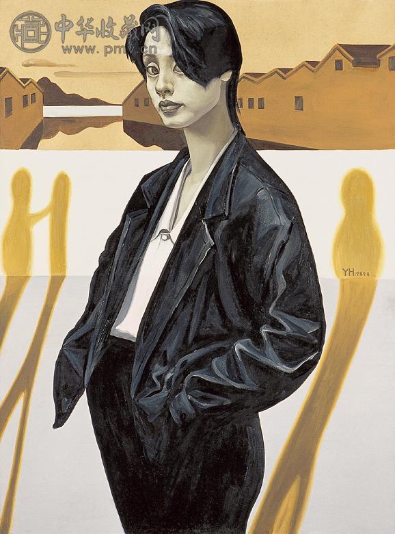 喻红 1989年作 布面 油画