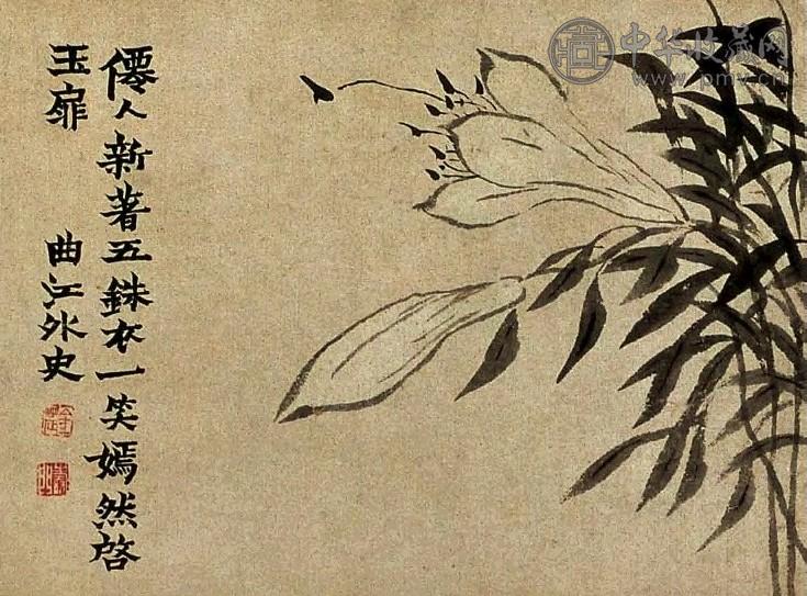 金农 花卉 镜心