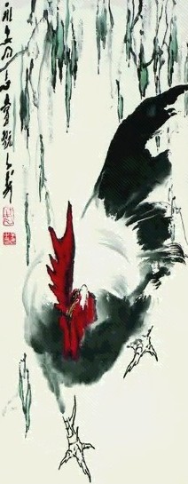 王子武 大吉图 镜心 设色纸本