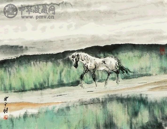 陈永锵 落寞 镜心 纸本