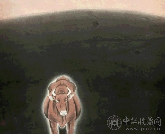 孙志钧 地平线 立轴 纸本