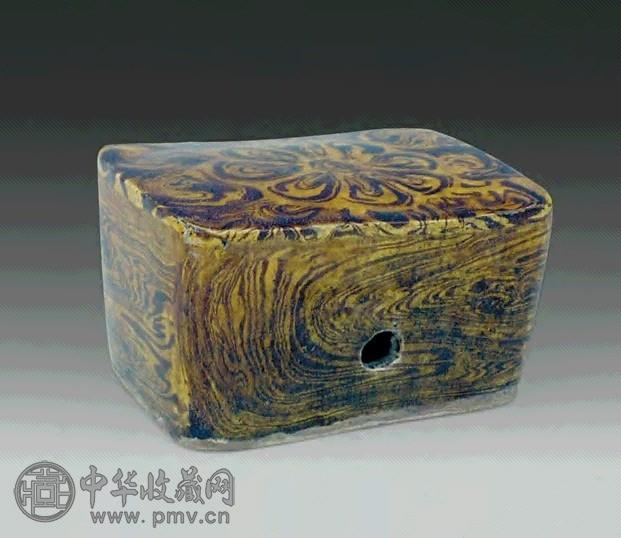 唐 绞胎枕