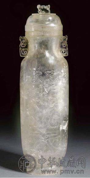 十九世纪水晶花瓶
