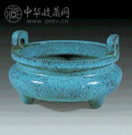 清乾隆 炉均釉香炉