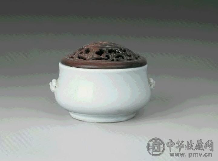 清中期 德化兽耳小炉