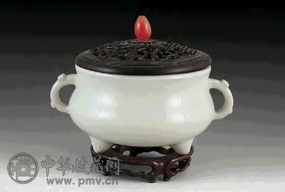 明德化 德化窑双耳炉