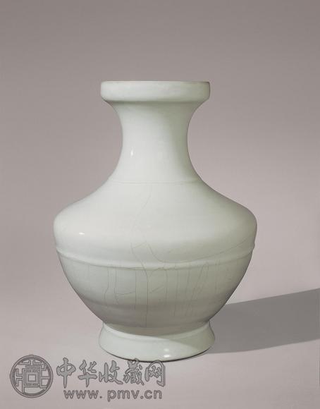 清乾隆 仿官窑釉盘口大壶