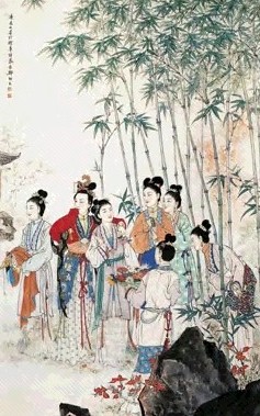 近现代 郑师玄 七仙女 轴