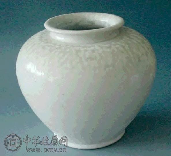 唐 豆青釉罐