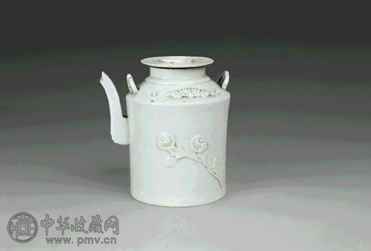 清 德化贴花壶
