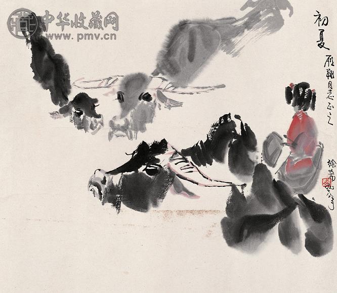 徐希 初夏 镜心 设色纸本