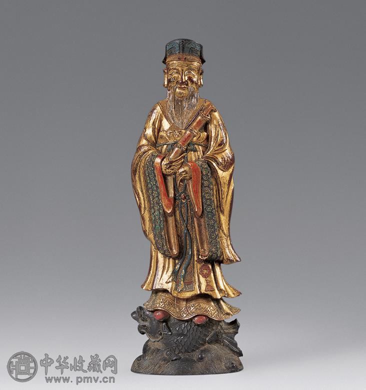 清 胡开文制墨张果老像