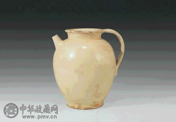 唐 河南淡绿釉执壶