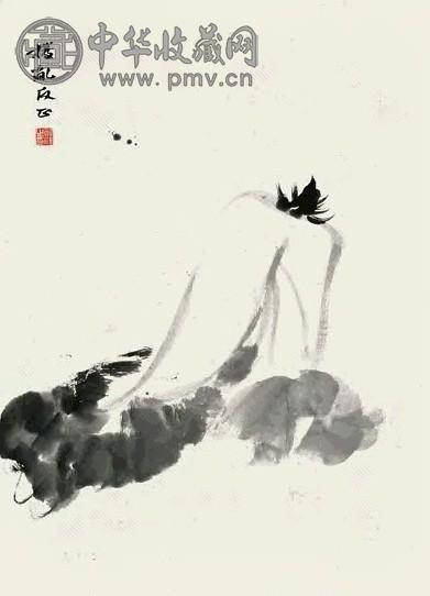 郑午昌 拨乱反正 立轴 水墨纸本