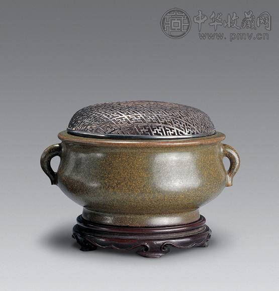 清乾隆 茶叶沫香炉