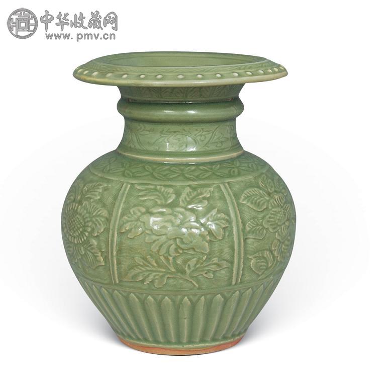 明永乐 龙泉官窑石榴尊