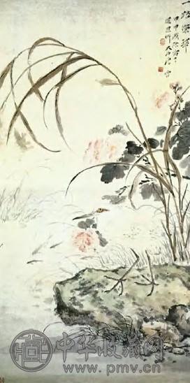 唐云 现代 一路荣华 镜心