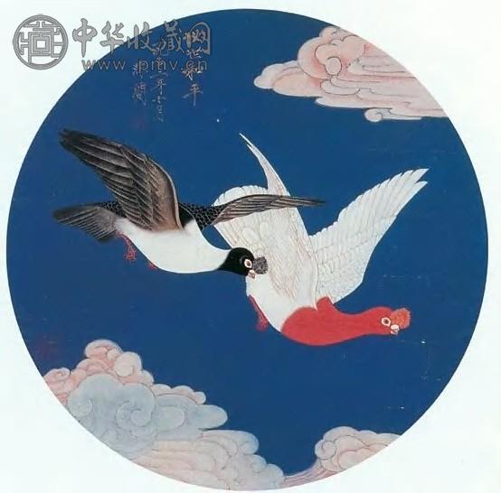 于非闇 世世和平 镜心 设色纸本