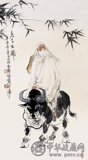 毛国伦 人物 镜心 设色纸本