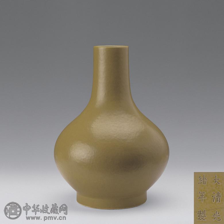 清光绪 鳝鱼釉荸荠尊