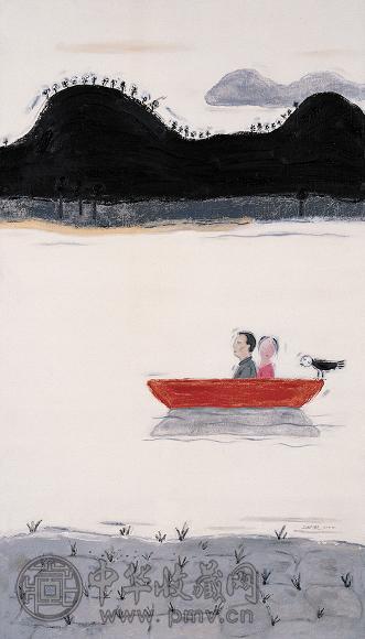 陈淑霞 2004年作 爱妻号 布上 油彩