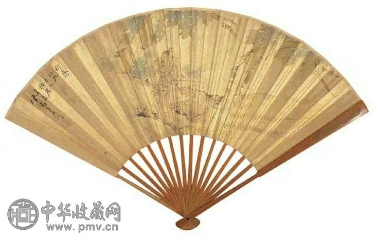 任薰 人物 扇面