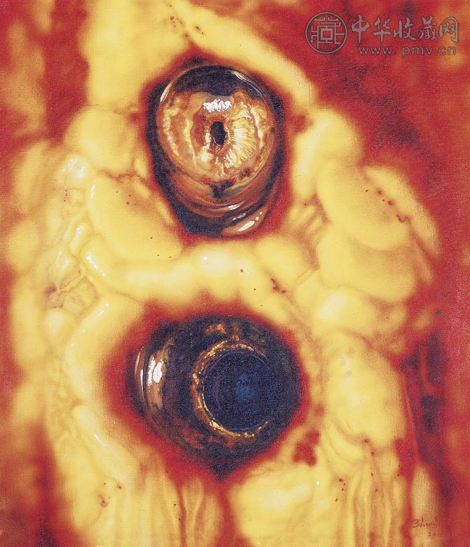 朱海 心眼 布面 油画