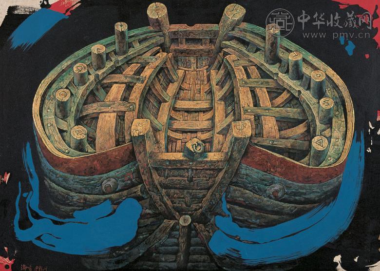 苏海青 游梦 布面 油画