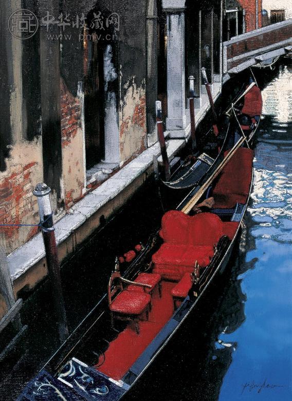 赵以夫 静候 布面 油画