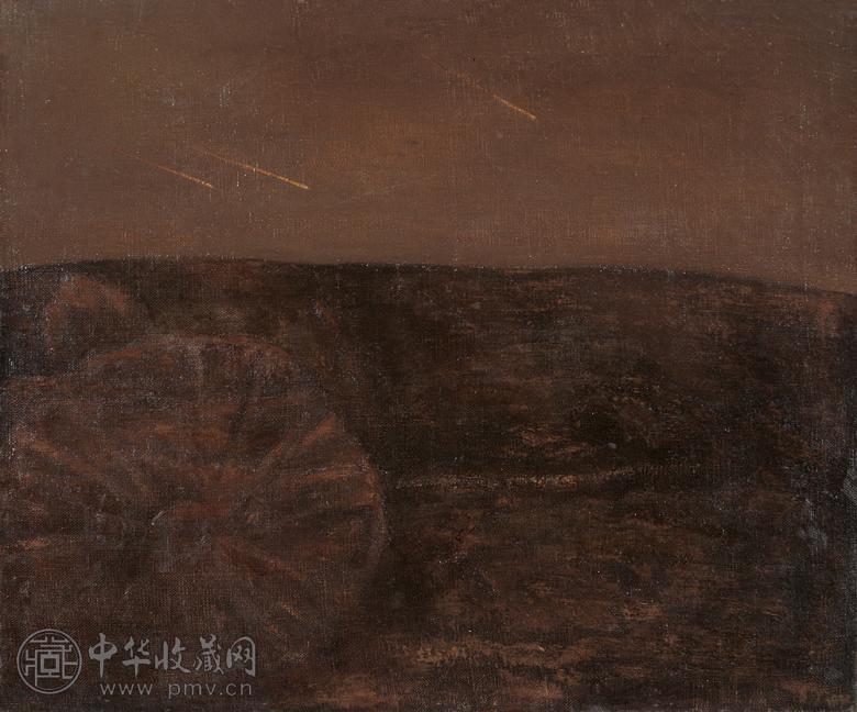 尚扬 平原 布面 油画