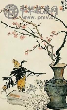 刘海粟 岁朝图 轴