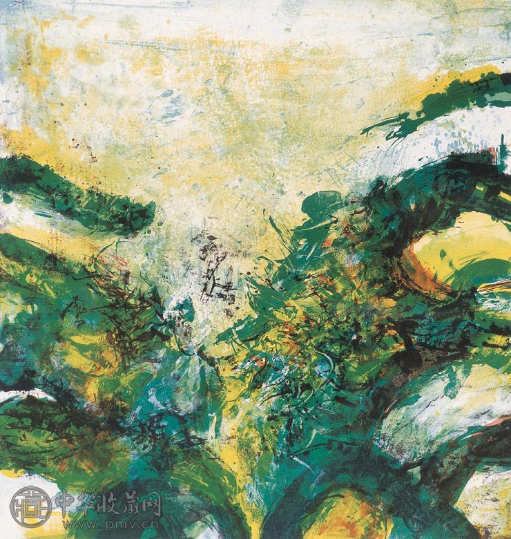 赵无极 版画 纸本 版画