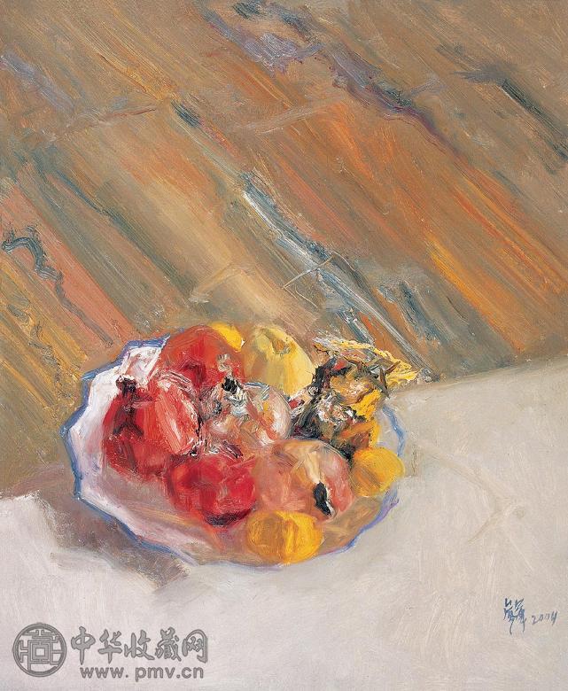 杨参军 2004年作 静物 布面 油画