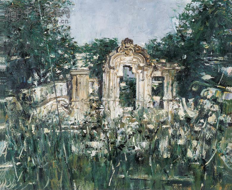 许江 圆明园 布面 油画