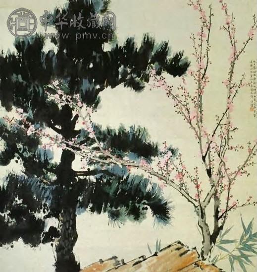 徐悲鸿 少年三友图 轴