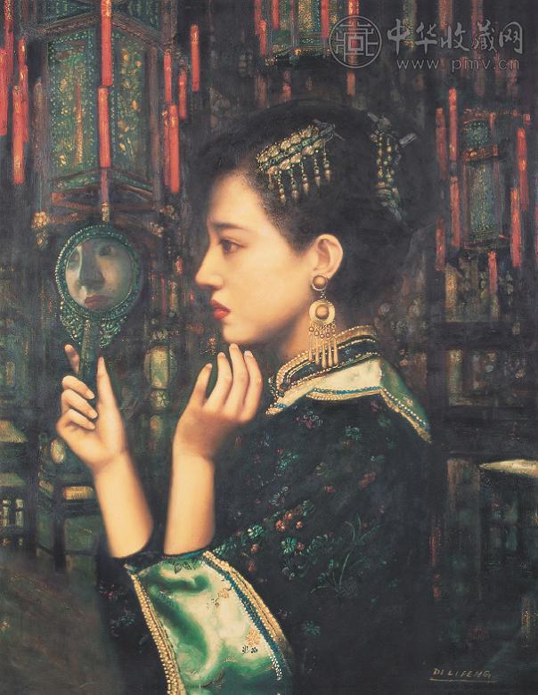 邸立丰 静思 布面 油画
