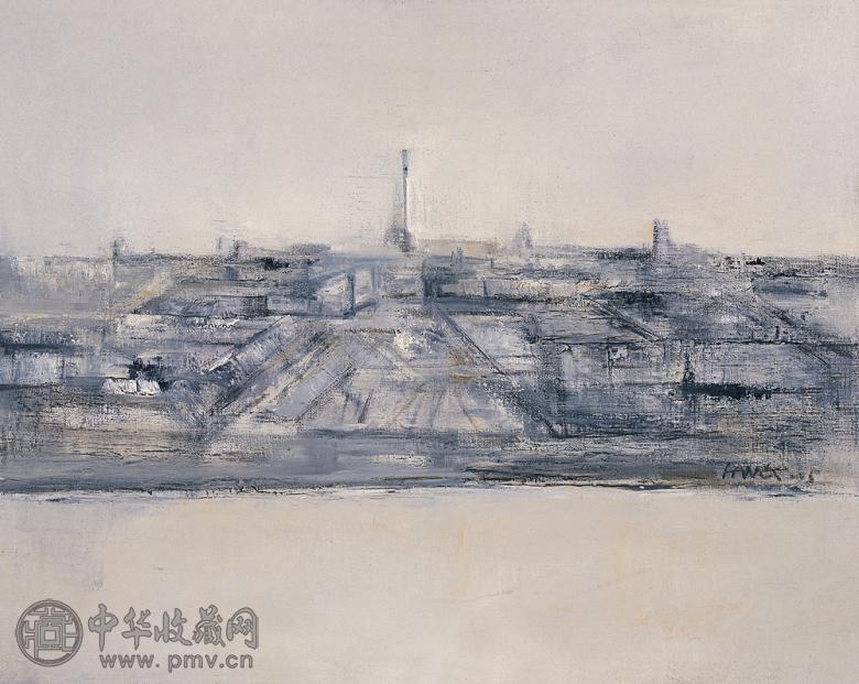 房雨轩 2005年作 城市系列之二 布面 油画