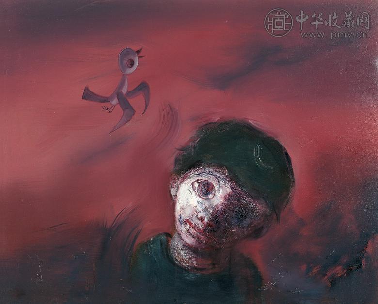 彭建忠 鸿鹄之志 布面 油画