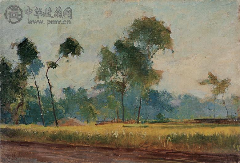 韦启美 初秋 布面 油画