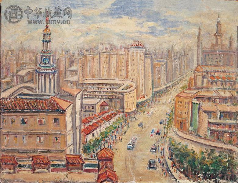 林达川 上海街景