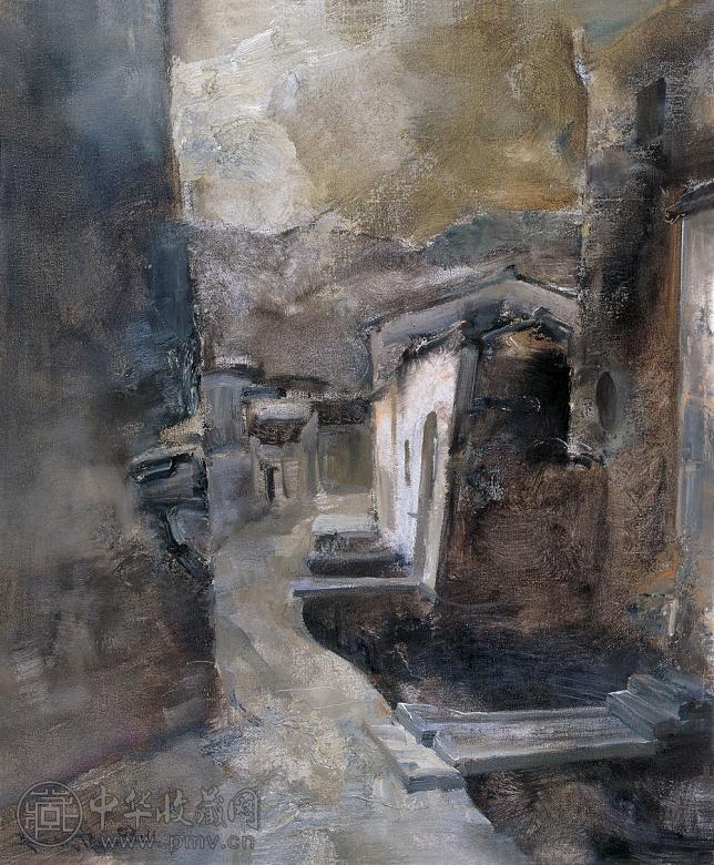 范勃 徽色风景之二 布面 油画