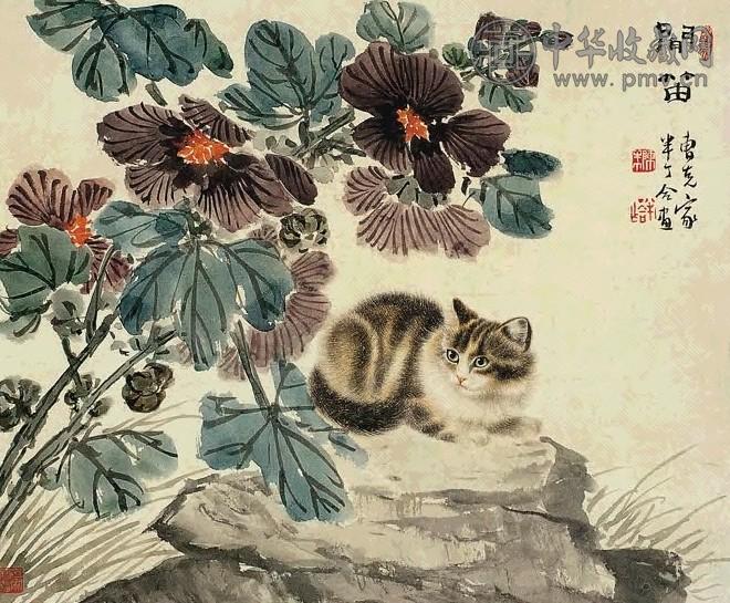 近现代 陈半丁 闻笛 镜心