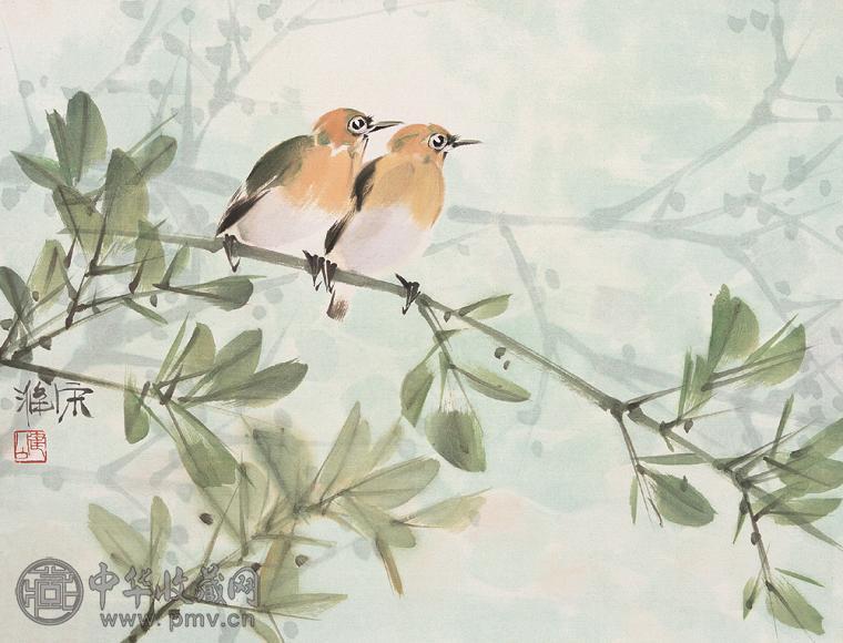 宋涤 当代 春意 镜心 设色纸本