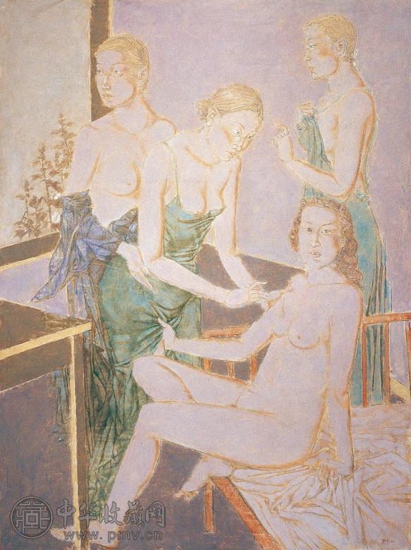 韩冬 2004年作 三月的季节 布面油画