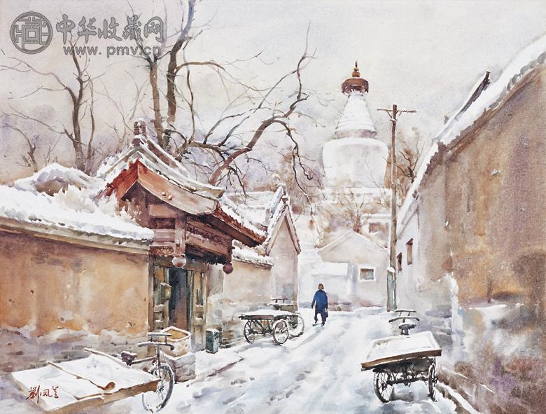 刘凤兰 2000年作 京城瑞雪