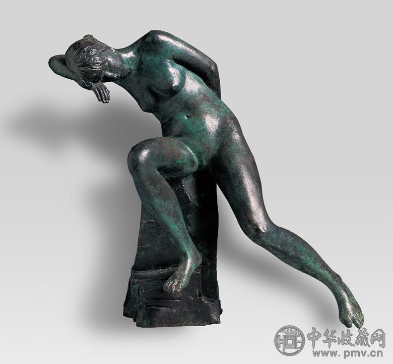 张峰 女人体 铜雕塑